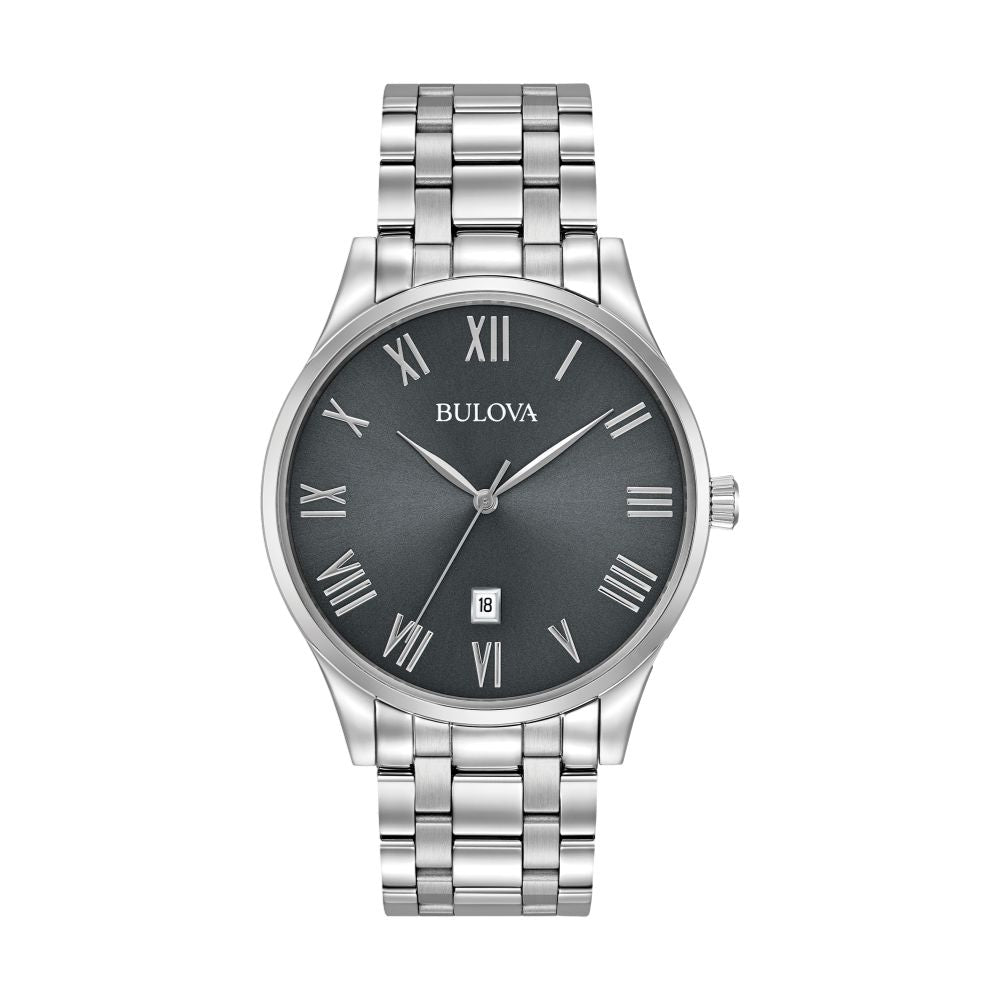 Classic 40mm - Grey on Bracelet