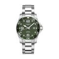 HydroConquest 41mm - Green on Bracelet
