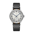 Heritage Classic Sector Dial 38.5mm - Silver on Leather Strap