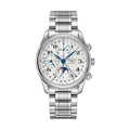 Master Chronograph Moonphase 40mm - Silver on Bracelet