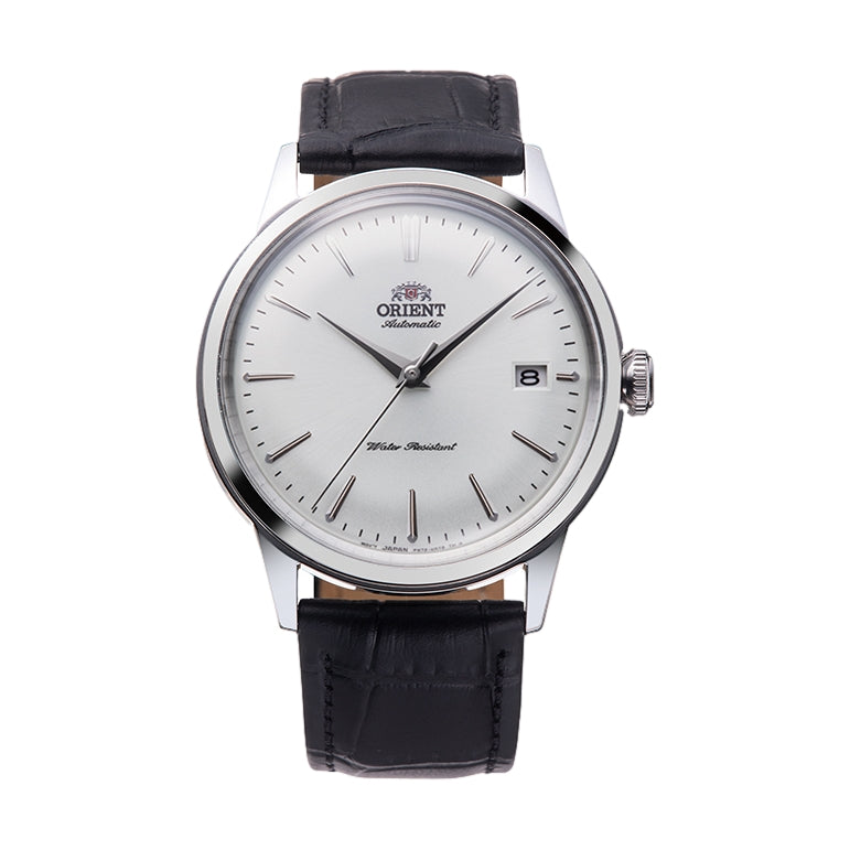 Bambino 38mm - White on Leather Strap
